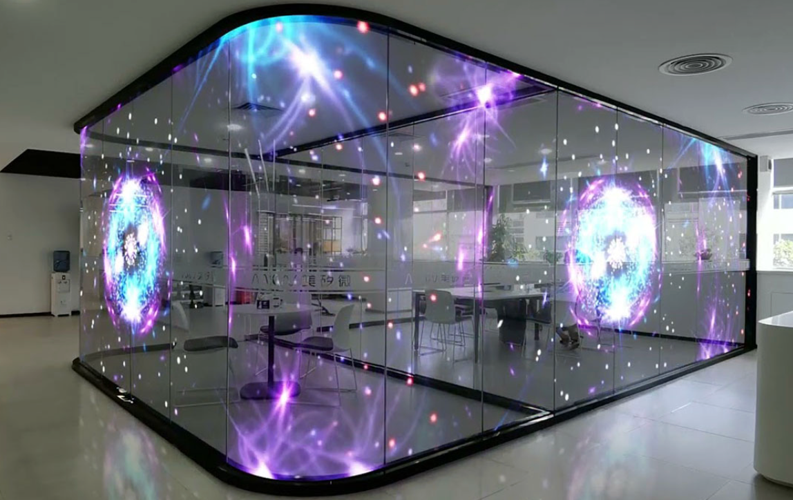 Transparan Led Ekran